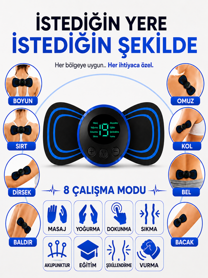 CepMasaj™| Pulse   8 Bölge. 1 Cihaz.