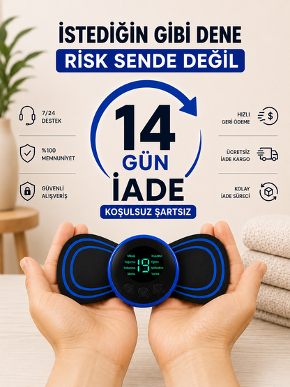 CepMasaj™| Pulse   8 Bölge. 1 Cihaz.